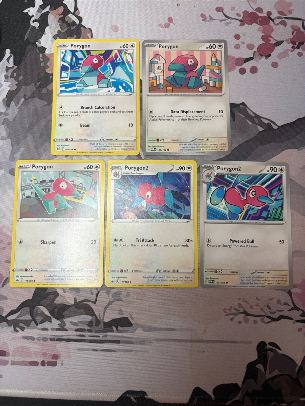 Porygon & Porygon2 Evolution Lot | 5 Pokémon Cards | ✨5/$25✨
